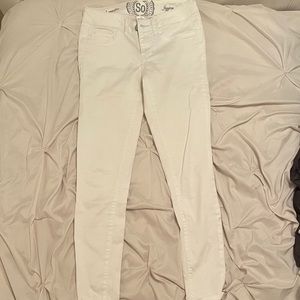 White jeans